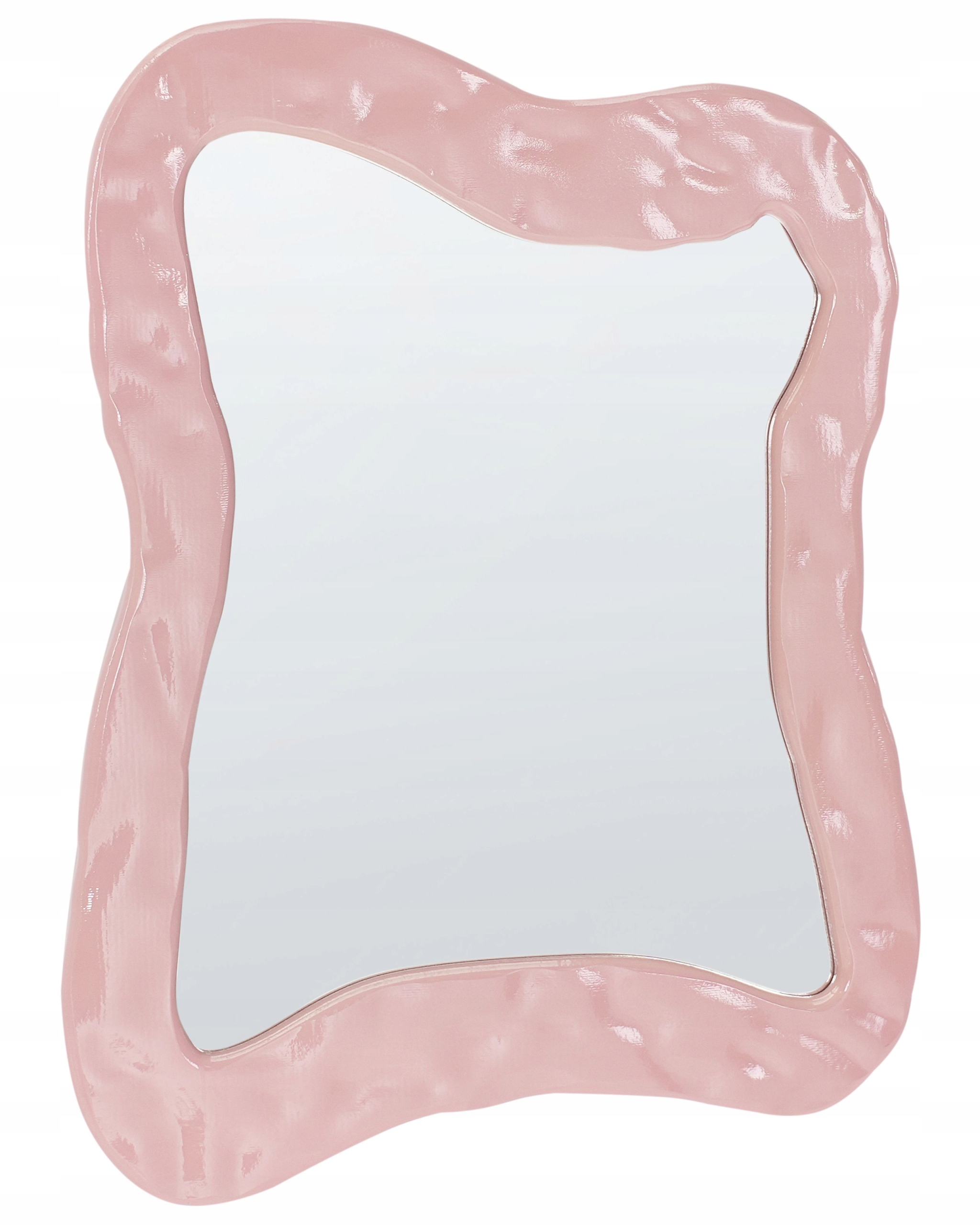 Lustro ścienne PENCRAN 60 cm 80 cm – Stylowy element dekoracyjny do Twojego wnętrza