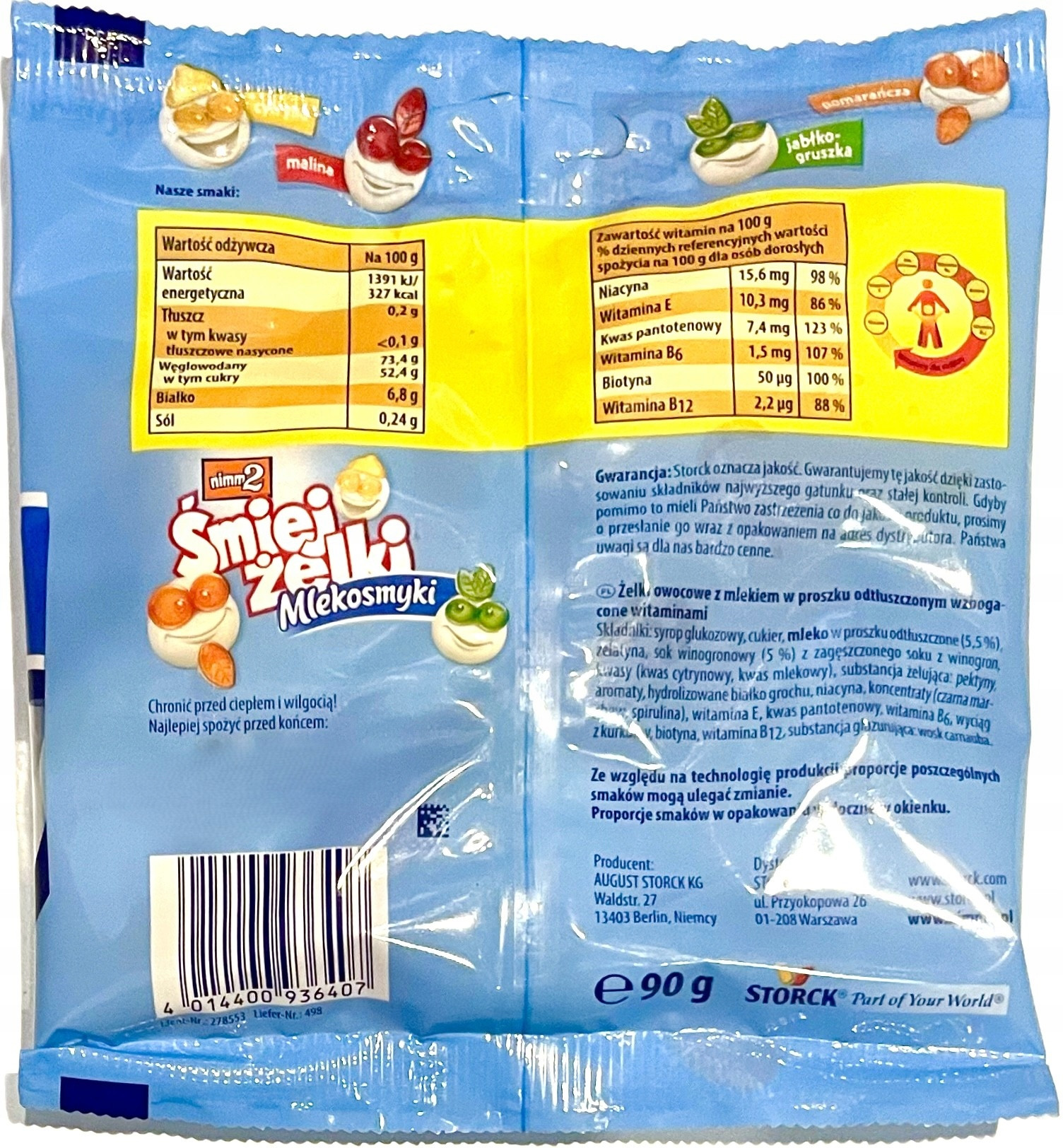 Wysoka jakość składników i kontrola produkcji