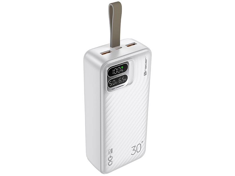 Power bank TRACER BLAZE 30000mAh 65W WH – Niezawodne zasilanie w podróży