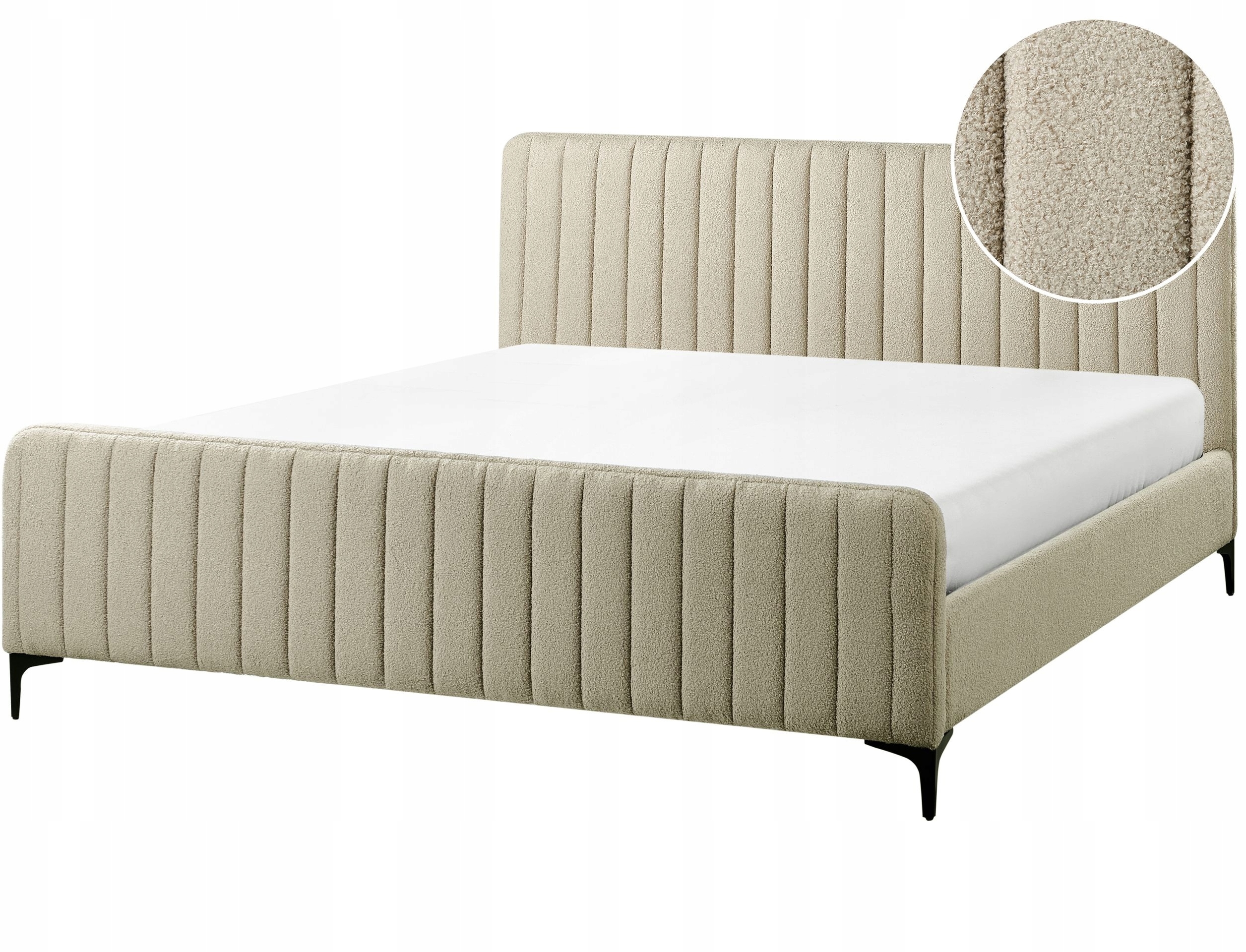 Nowoczesny design z tkaniną boucle