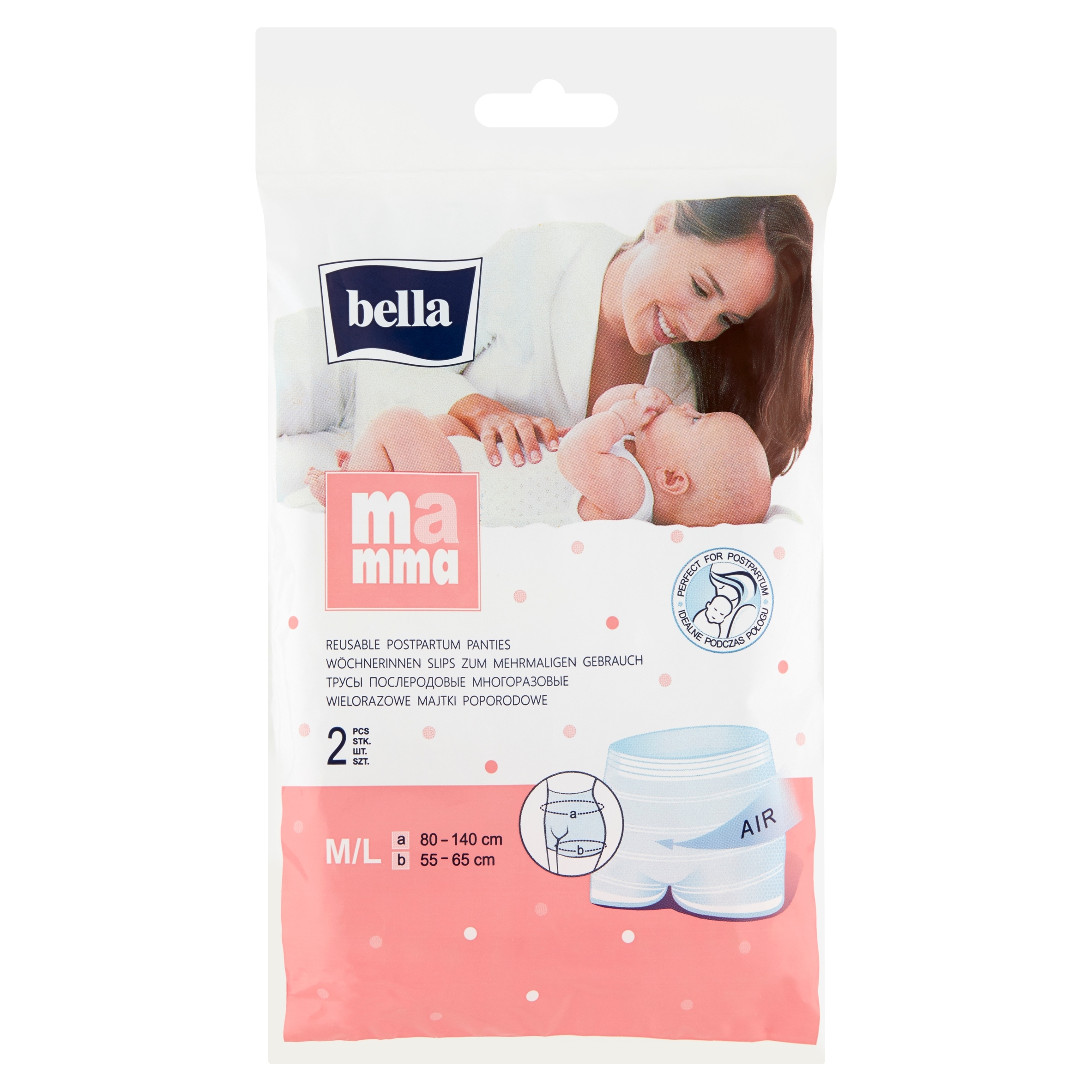 Majtki pieluchowe Bella Mamma – Komfort i wsparcie po porodzie