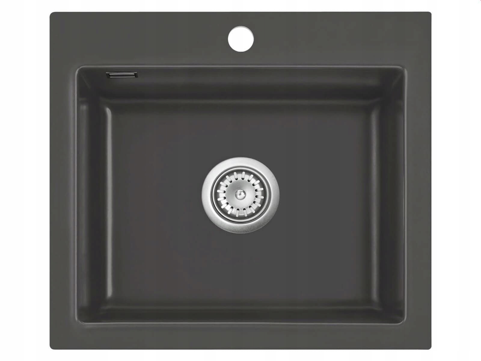 Zintegrowane miejsce na kran i dozownik mydła