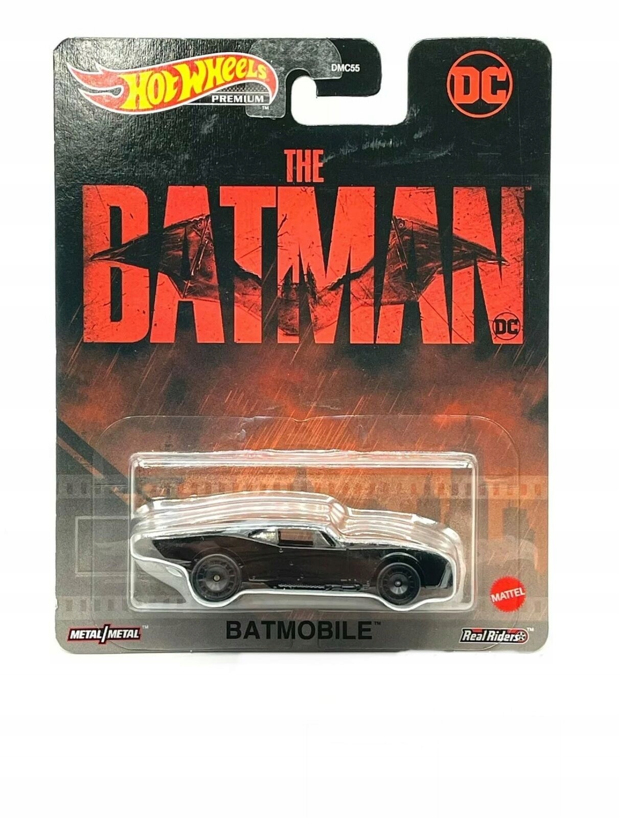 HW Premium 1:24 DC Batmobile GRL75 – Idealny pojazd dla małych superbohaterów