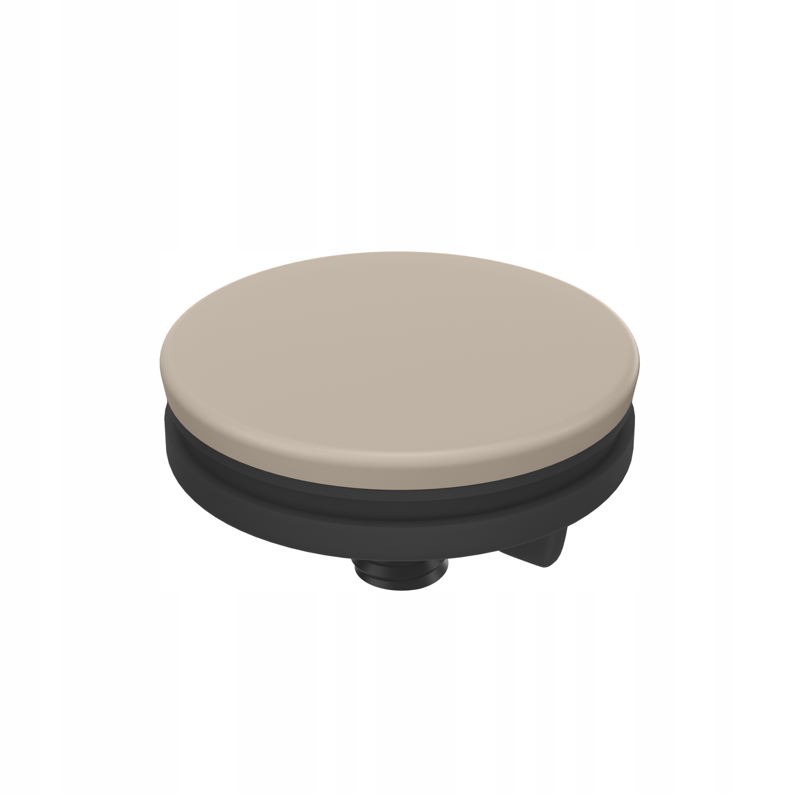Zaślepka do otworu pod baterię/dozownik BEŻOWA river sand O 44 mm – Idealne rozwiązanie do Twojej kuchni