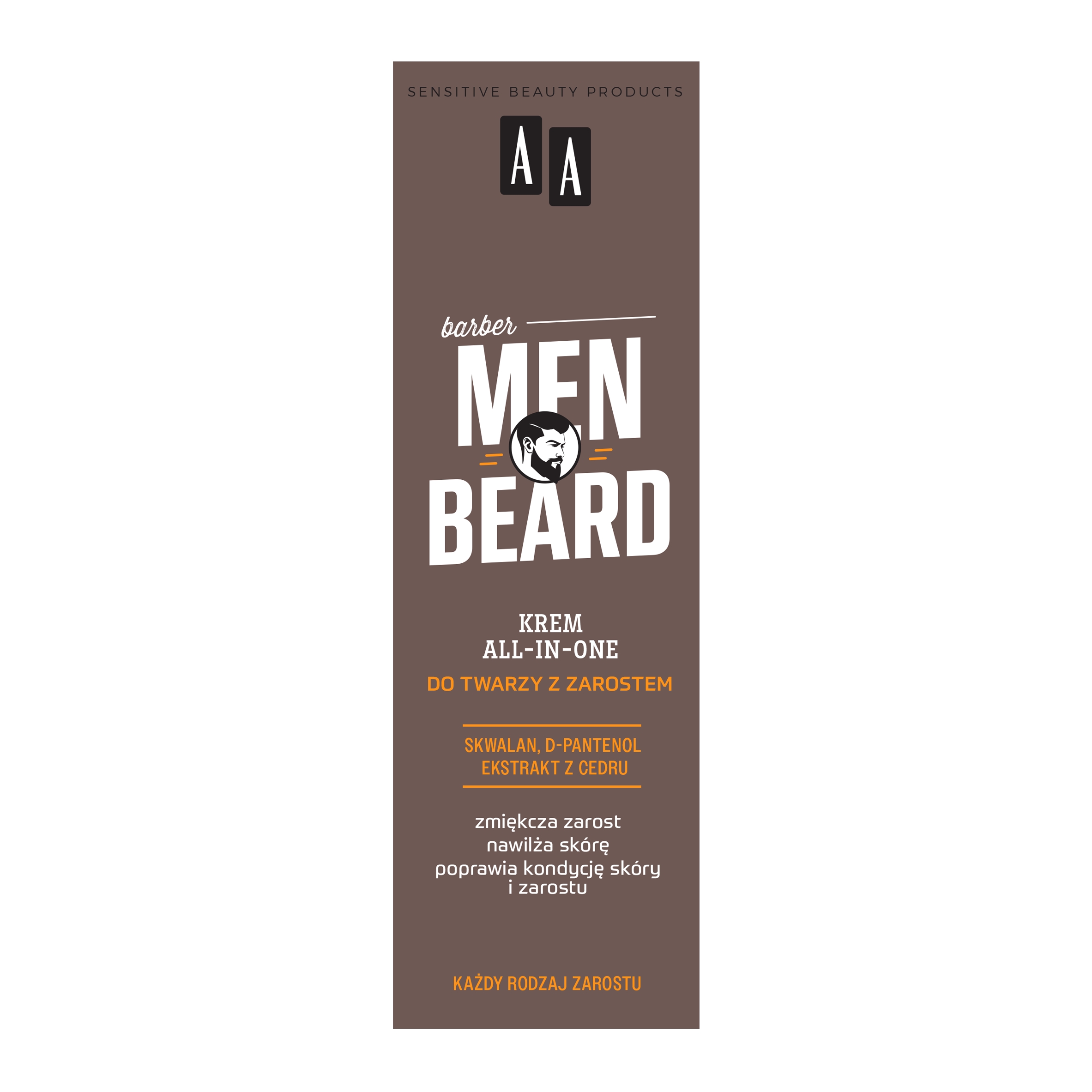 AA Men Beard Krem all-in-one do twarzy z zarostem – Idealna pielęgnacja dla mężczyzn