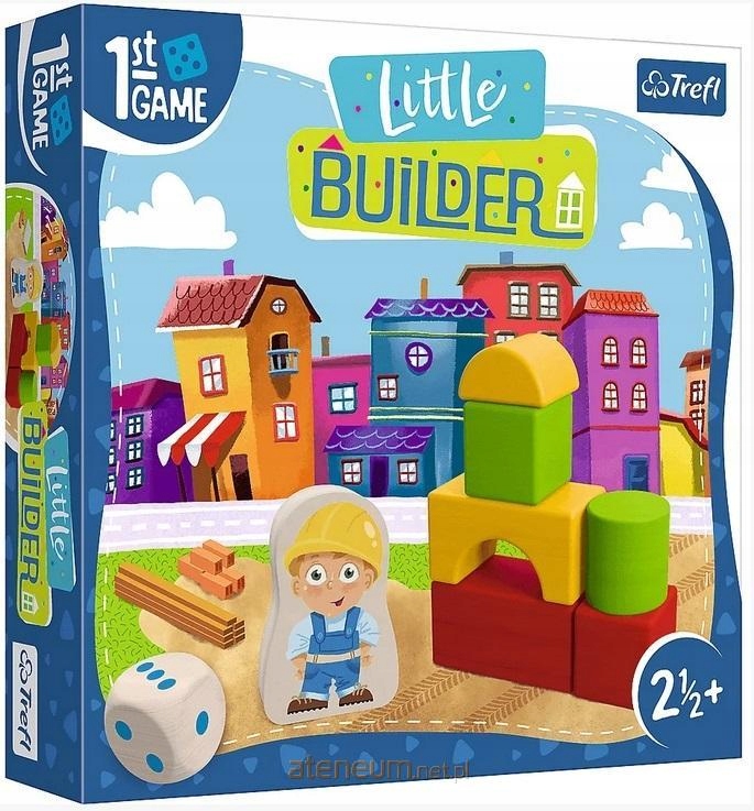 Gra planszowa Little Builder TREFL – Wspaniała zabawa dla najmłodszych
