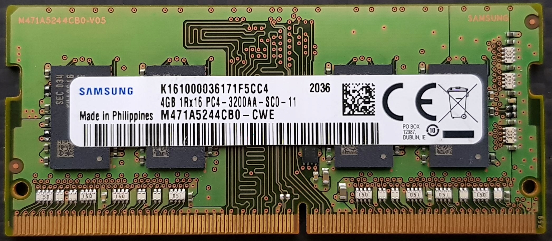 Pamięć do laptopa M471A5244CB0-CWE – Wydajność i niezawodność w jednym