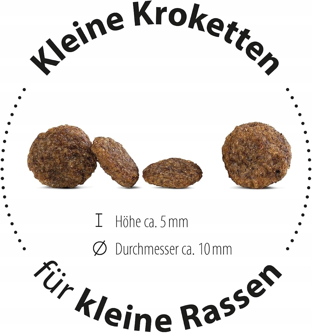 Drobne granulaty ułatwiające gryzienie i trawienie