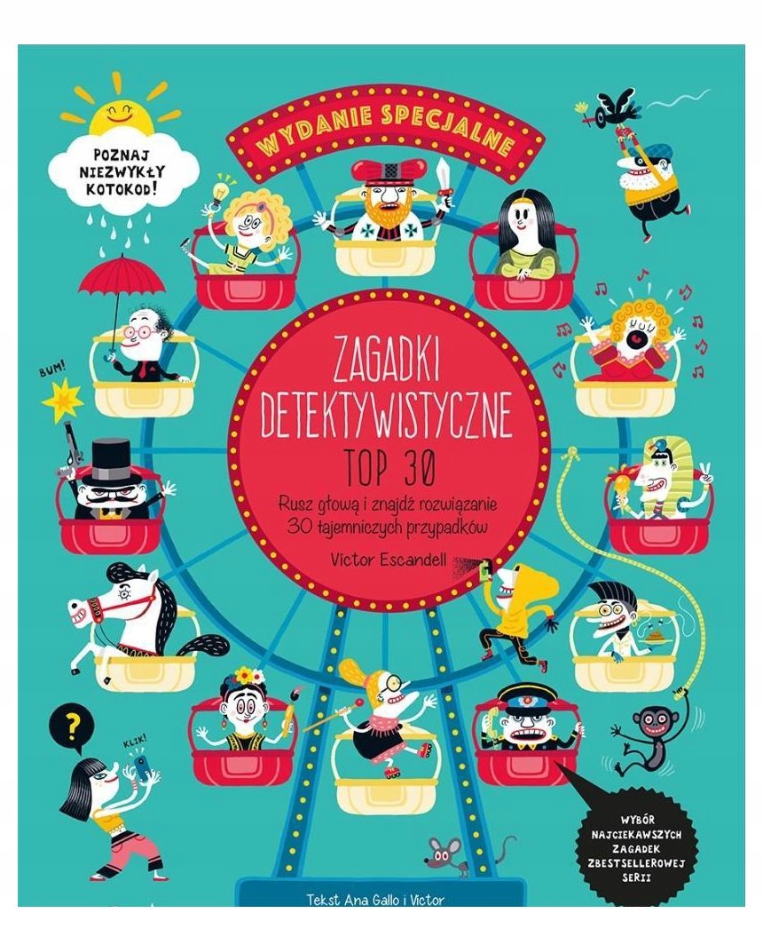 Zagadki detektywistyczne. Top 30 – Rozwiąż najciekawsze zagadki!
