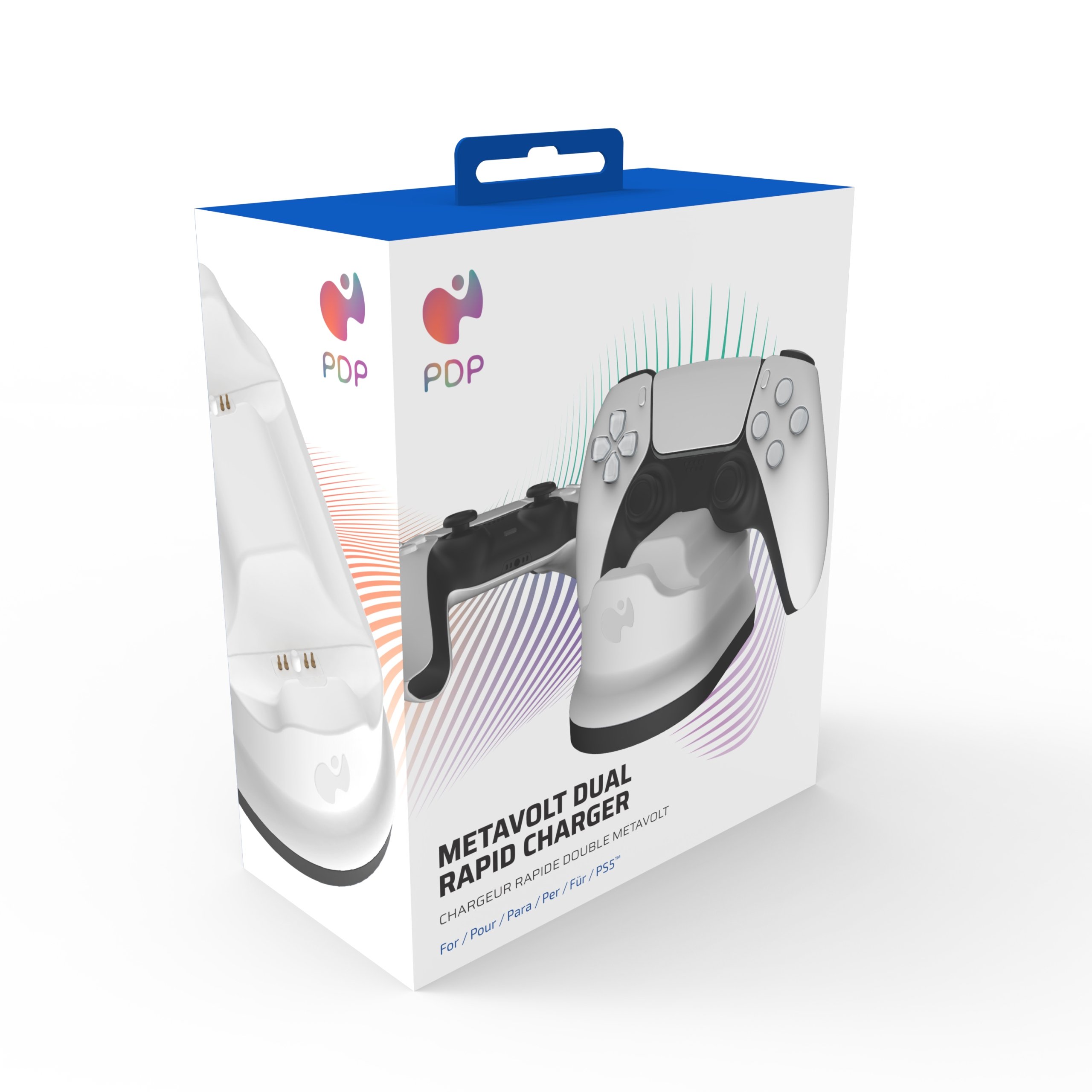 PDP PS5 METAVOLT Ładowarka do padów Dualsense - biała