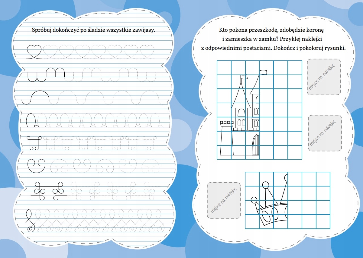 Kreatywne ćwiczenia z rysowania szlaczków