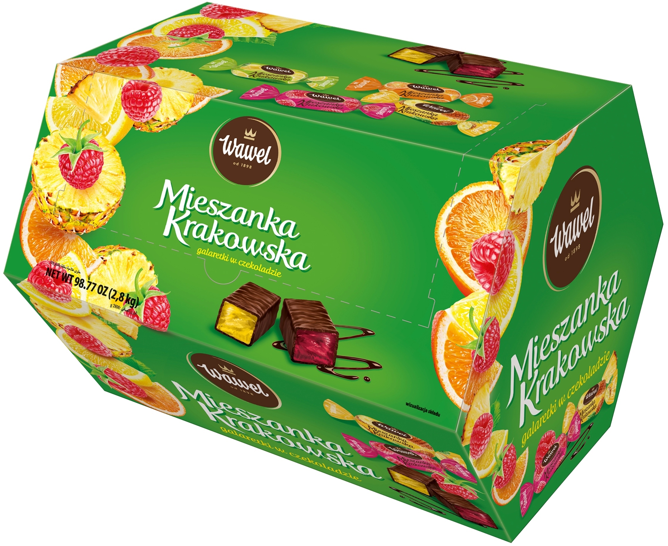 Waga i opakowanie – 2,8 kg pyszności