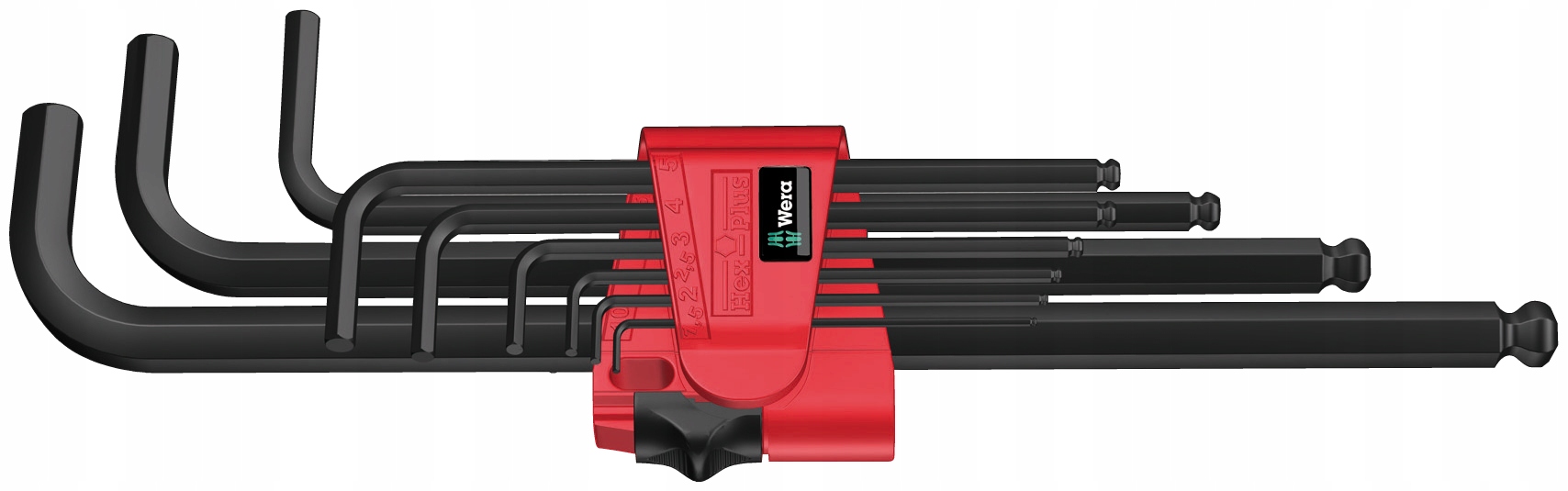 Wera Šešiakampių raktów komplektas WERA Hex-Plus – Niezawodne narzędzie do każdego warsztatu