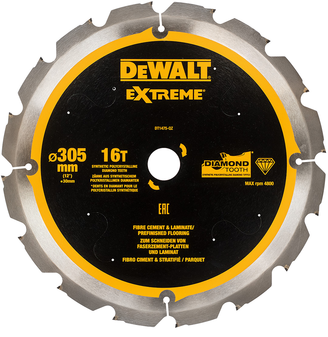 Tarcza pilarska DeWalt 305x30mm EXTREME DT1475 – Niezawodne cięcie dla profesjonalistów