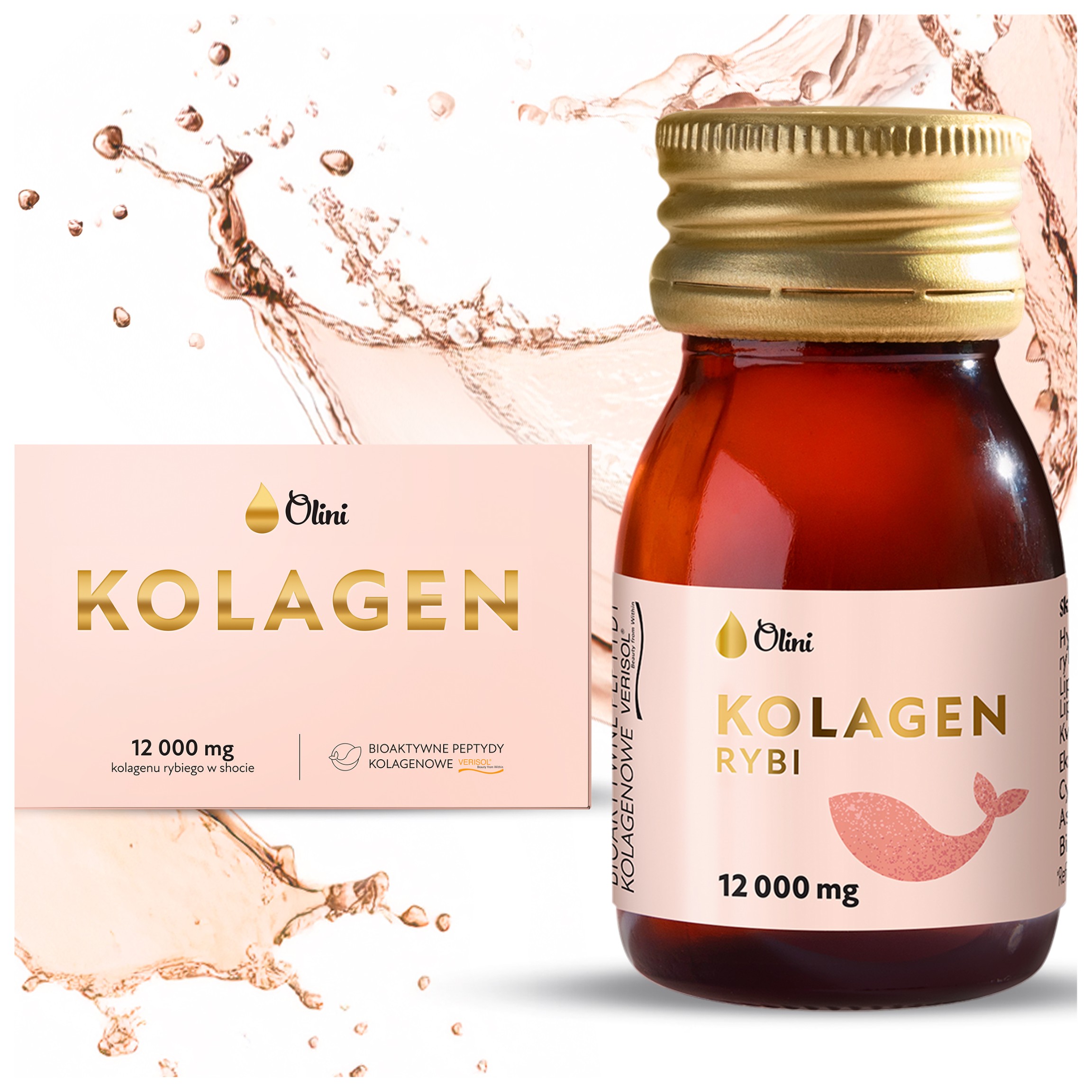 OLINI Kolagen Rybi 15x30ml – Twoje wsparcie w zdrowiu i urodzie