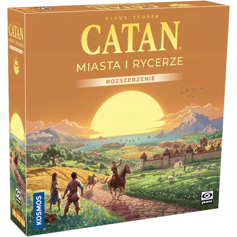 Catan: Miasta i Rycerze GALAKTA – Rozszerzenie do kultowej gry planszowej