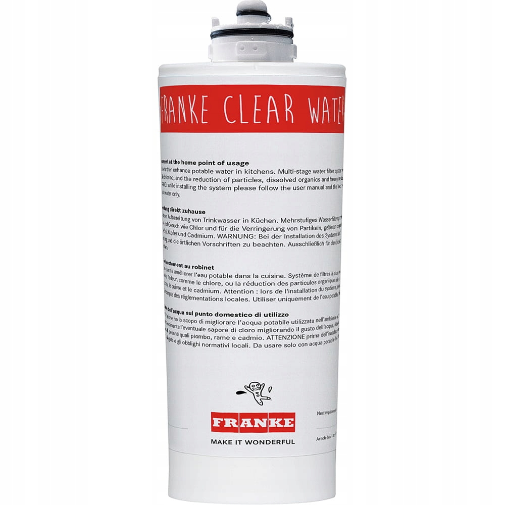 Filtr Franke Clear Water – Czysta woda na wyciągnięcie ręki