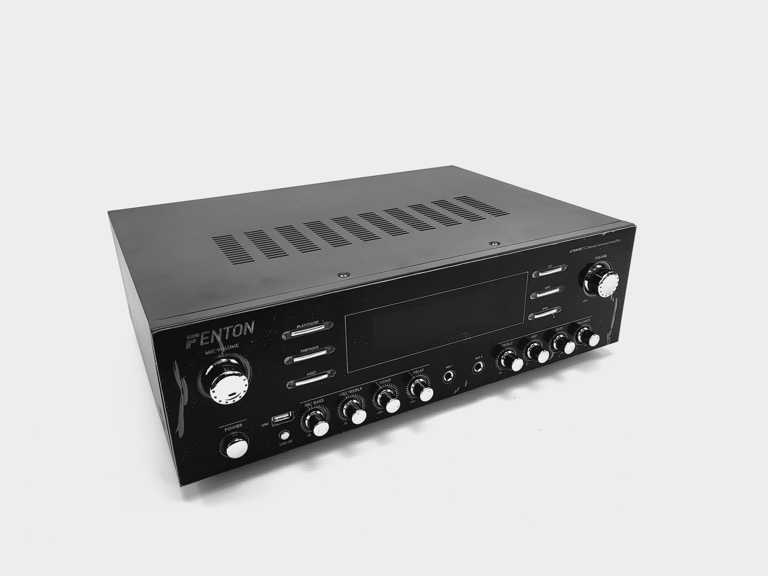 Potężna moc wyjściowa 510W dla systemu surround