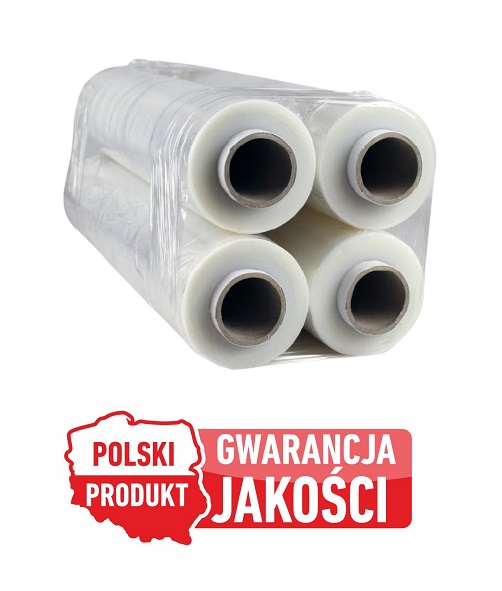 Folia stretch strecz TRANSPARENTNA bezbarwna 3,0kg Marka inny