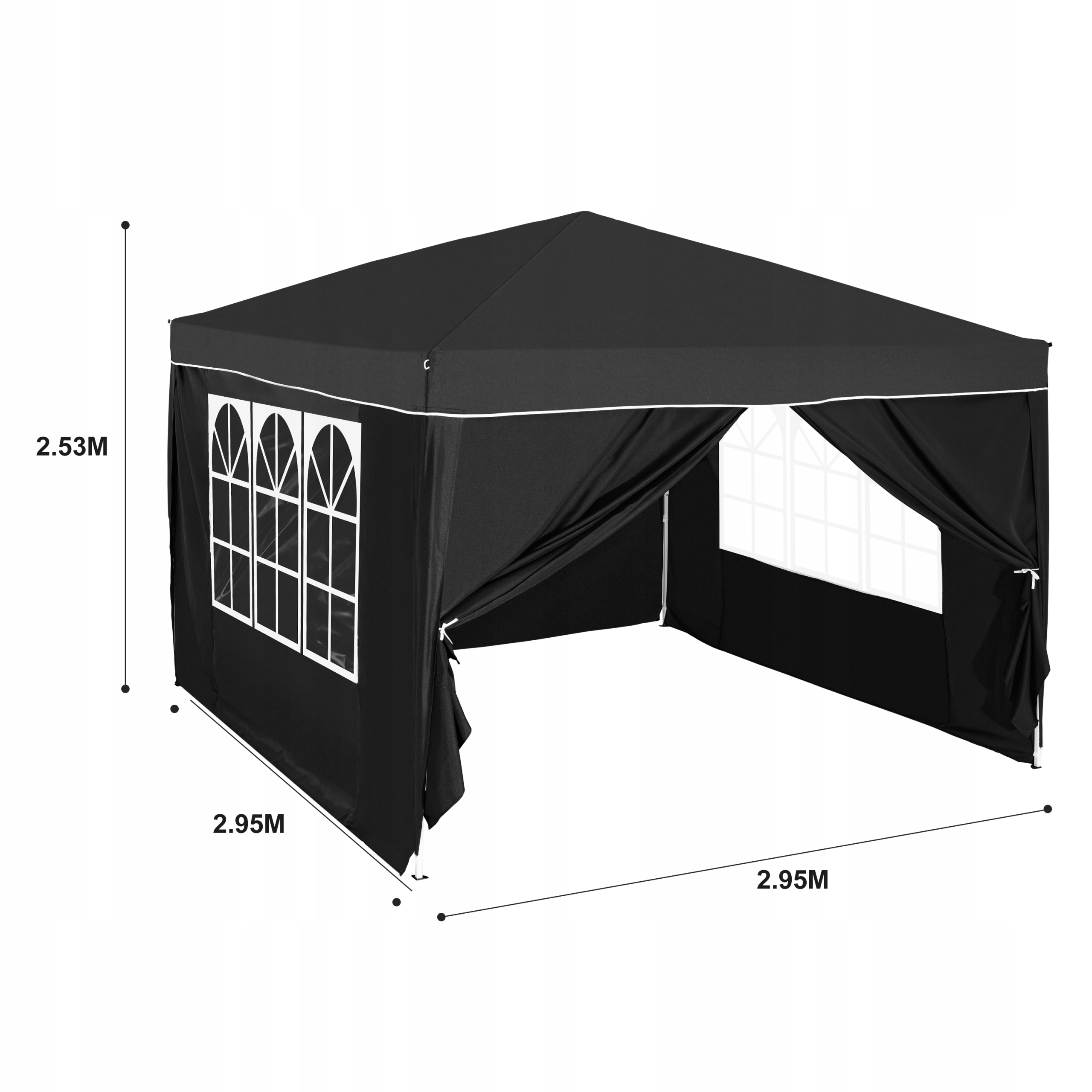 Praktyczny design z 4 ściankami bocznymi