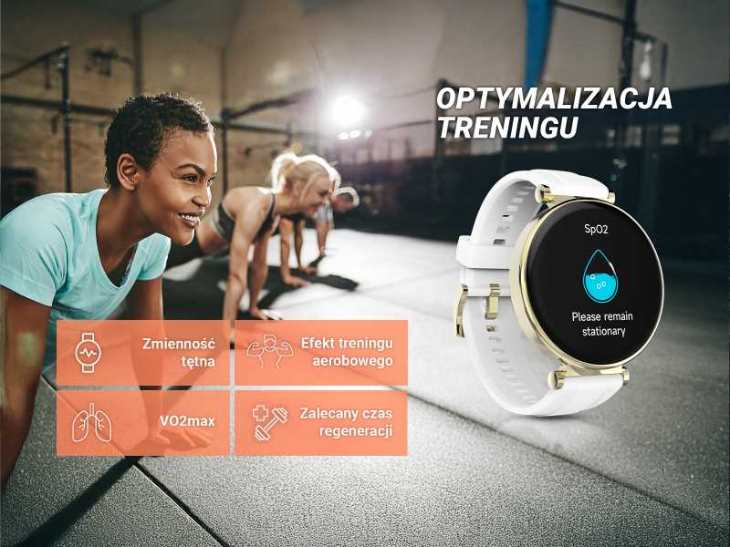 Zaawansowane funkcje treningowe i pomiary VO2max