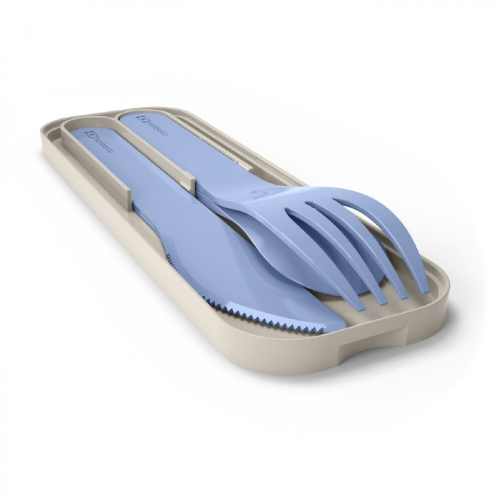 Monbento Pocket Color Blue Infinity – Idealny zestaw sztućców podróżnych