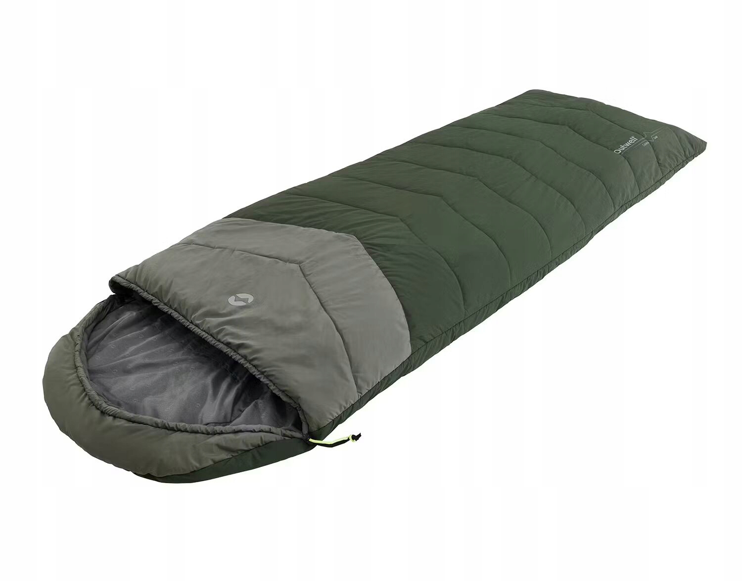 Śpiwór syntetyczny Outwell Caldera Lux (190 cm) – Komfort i jakość na każdej wyprawie