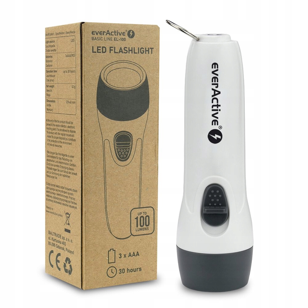 Długi czas pracy – do 30 godzin nieprzerwanego użytkowania