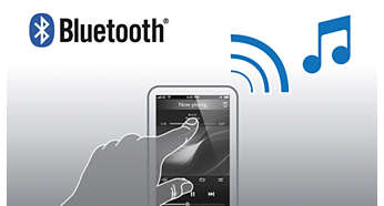 Bezprzewodowe przesyłanie muzyki ze smartfona przez Bluetooth™