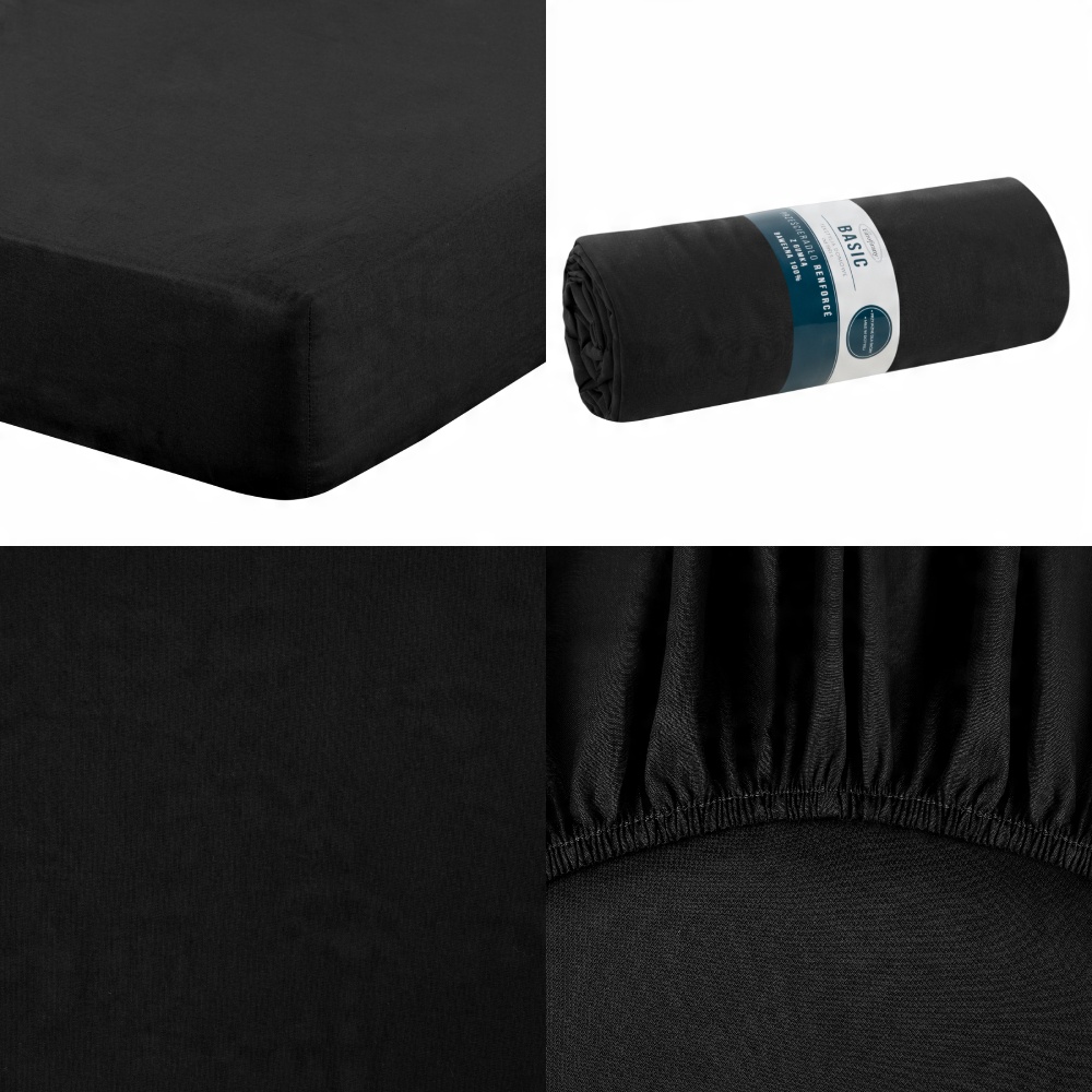 Prześcieradło z gumką Basic 160x200 +30 cm – Komfort i styl w Twojej sypialni