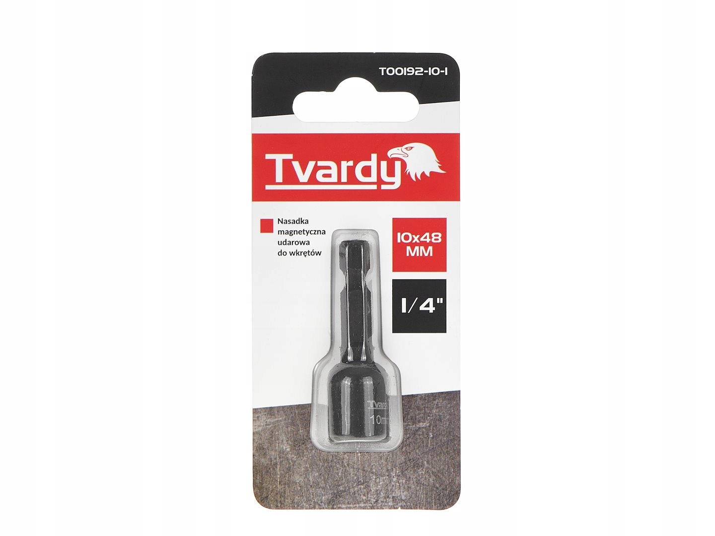 Nasadka magnetyczna udarowa do wkrętów 10mm x 48mm 1/4