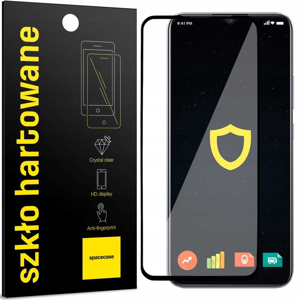 Szkło hartowane SPACECASE Glass 5D do Realme C21Y/C25Y – Doskonała ochrona ekranu