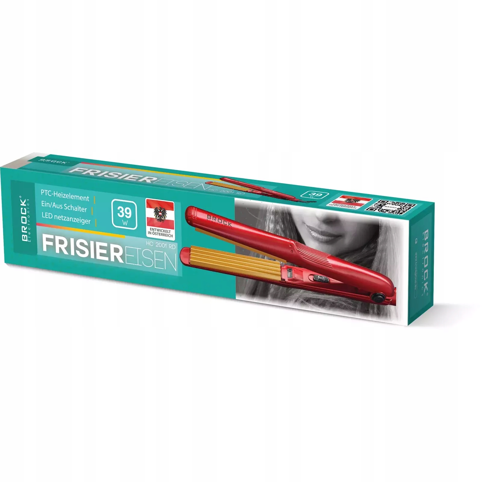 Wysoka jakość dzięki ceramicznej powłoce – Gładkie i lśniące włosy