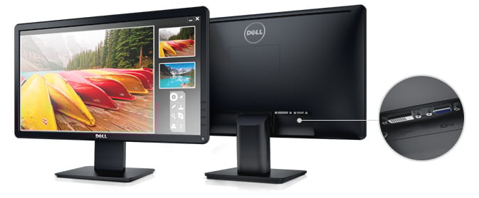 20-calowy monitor firmy Dell | E2014H — wspaniała ostrość.