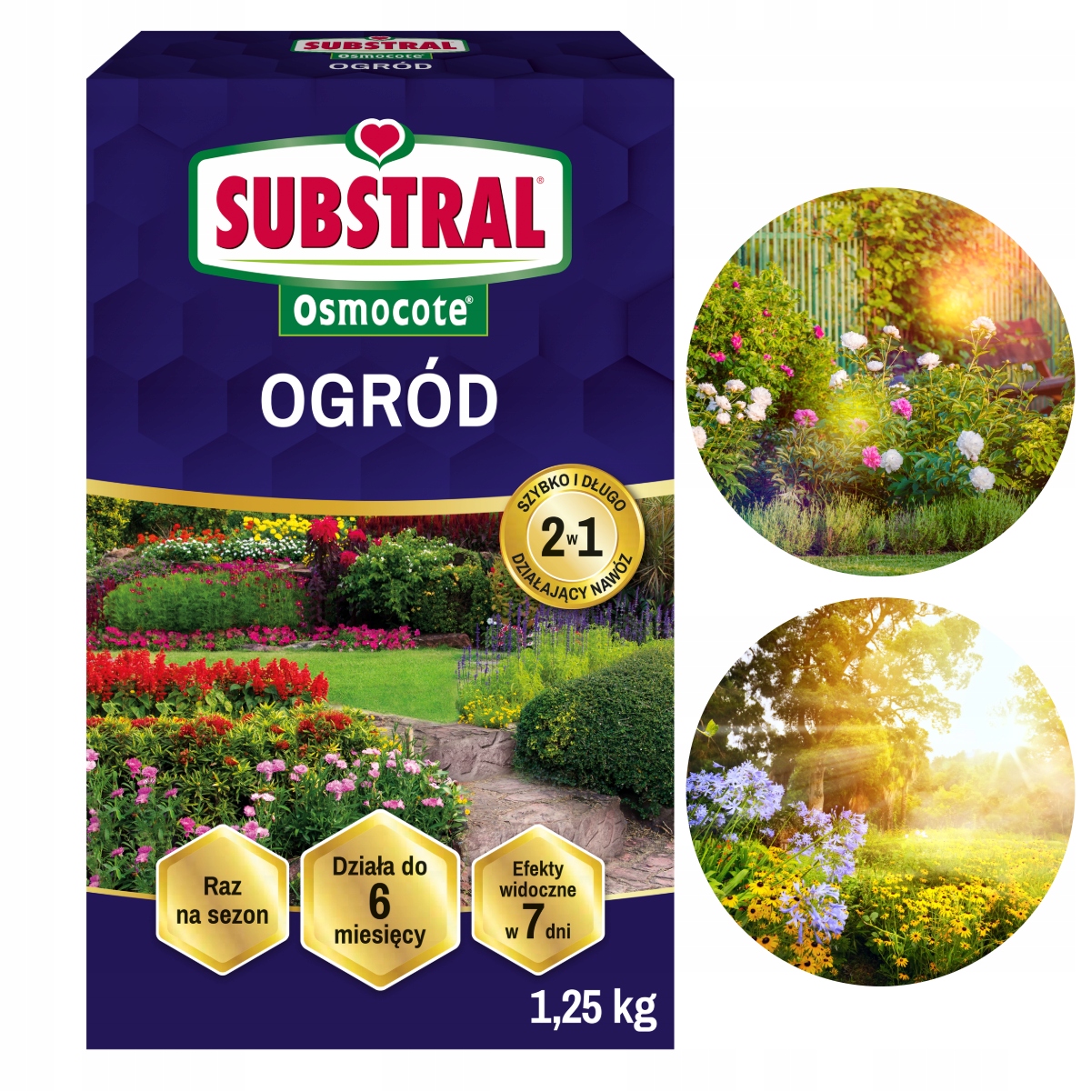 Nawóz Do Ogrodu 2w1 Osmocote* Długodziałający 1,25 kg – Idealne rozwiązanie dla Twojego ogrodu
