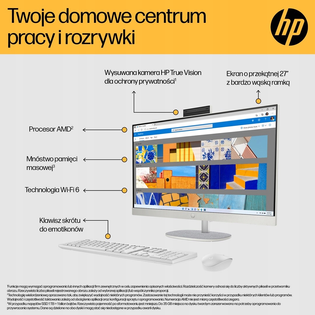 Komputer HP AiO 27-cr0204nw – Nowoczesne centrum pracy i rozrywki