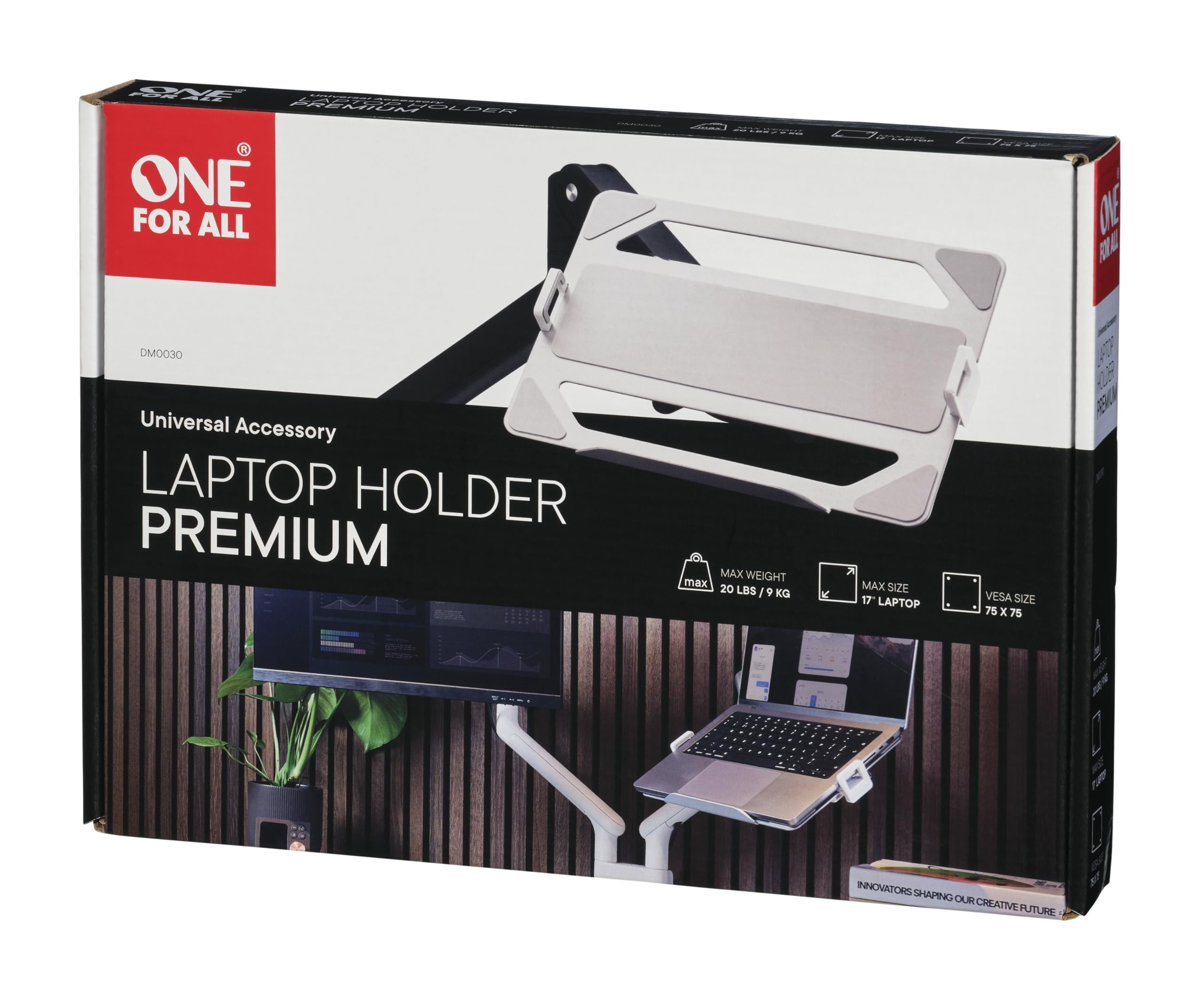 One for All Laptop Holder Premium – Komfort pracy z laptopem w zasięgu ręki