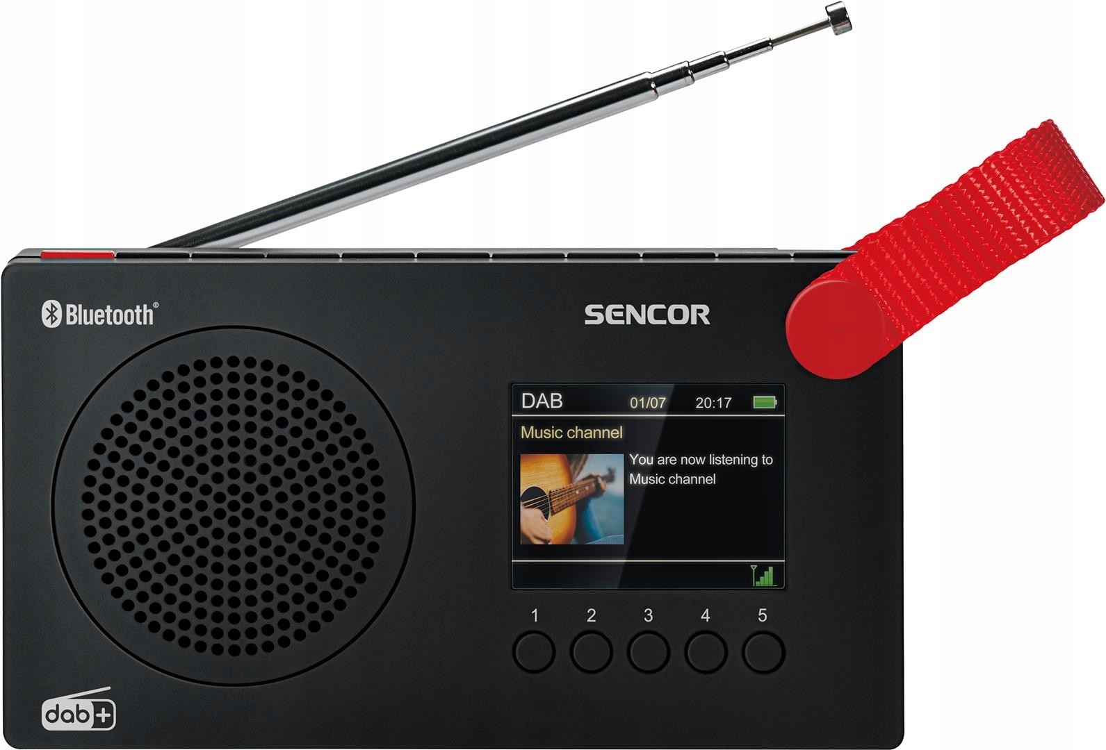 Cyfrowe radio DAB+ z tunerem FM