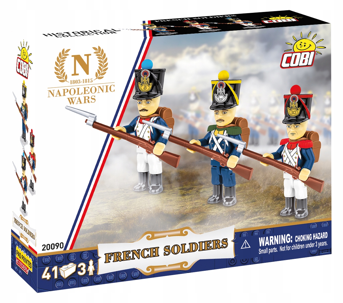 Francuscy żołnierze Napoleona – Zestaw klocków COBI 20090
