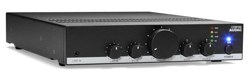 Moc wyjściowa 80 W dla instalacji audio
