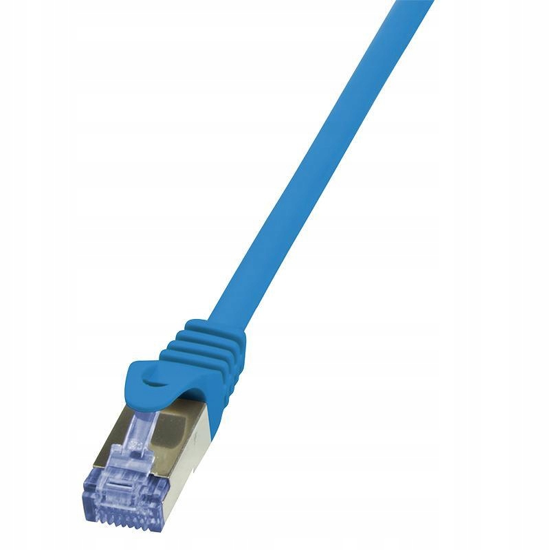 Patchcord LogiLink CQ3066S Cat.6A S/FTP 3m niebieski – Wysoka jakość połączeń sieciowych