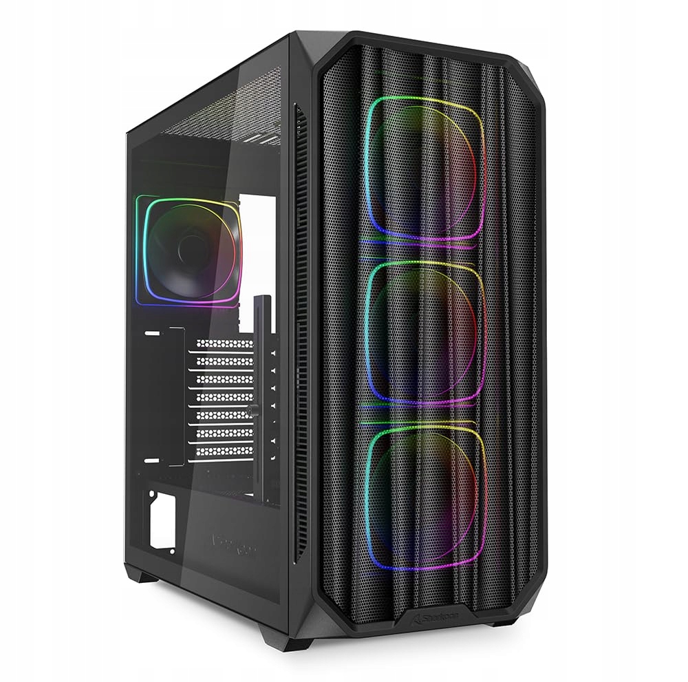 Sharkoon AK5M RGB – Elegancka obudowa komputerowa z podświetleniem RGB