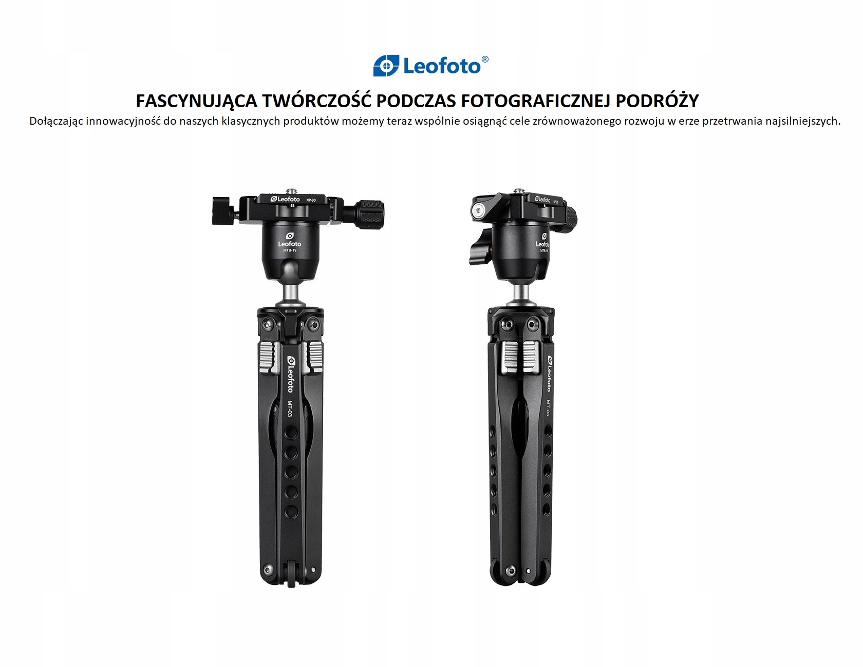 Statyw Leofoto MT-03 – Kompaktowy i stabilny towarzysz fotografii