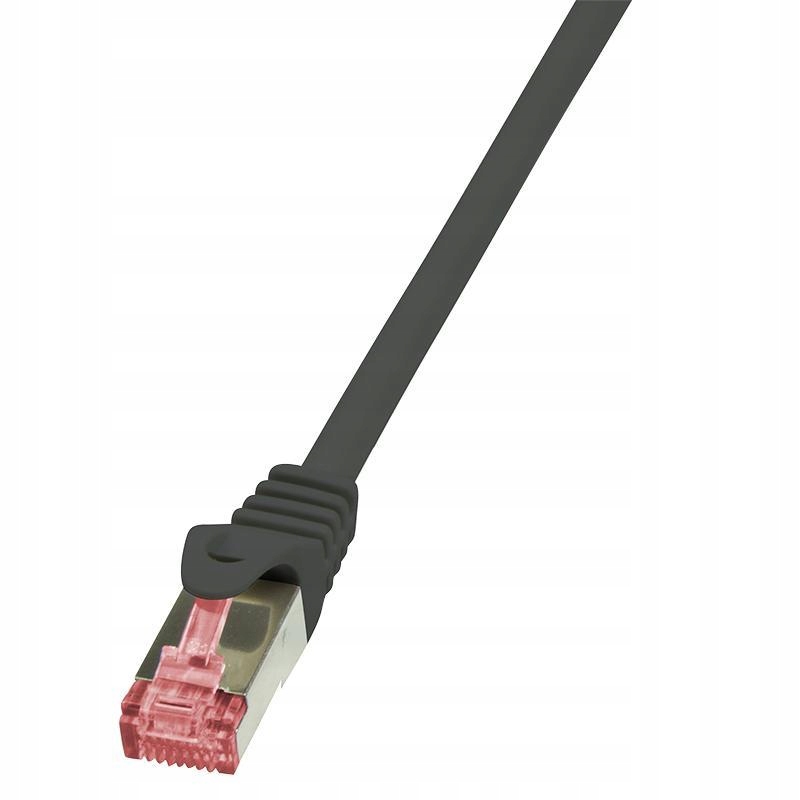 CAT 6 Patchcord S/FTP PIMF Czarny 5M (CQ2073S) – Wysoka jakość połączeń sieciowych