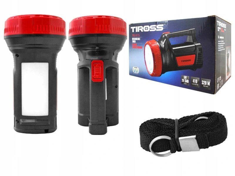 Funkcjonalność dwóch trybów – reflektor i lampa kempingowa