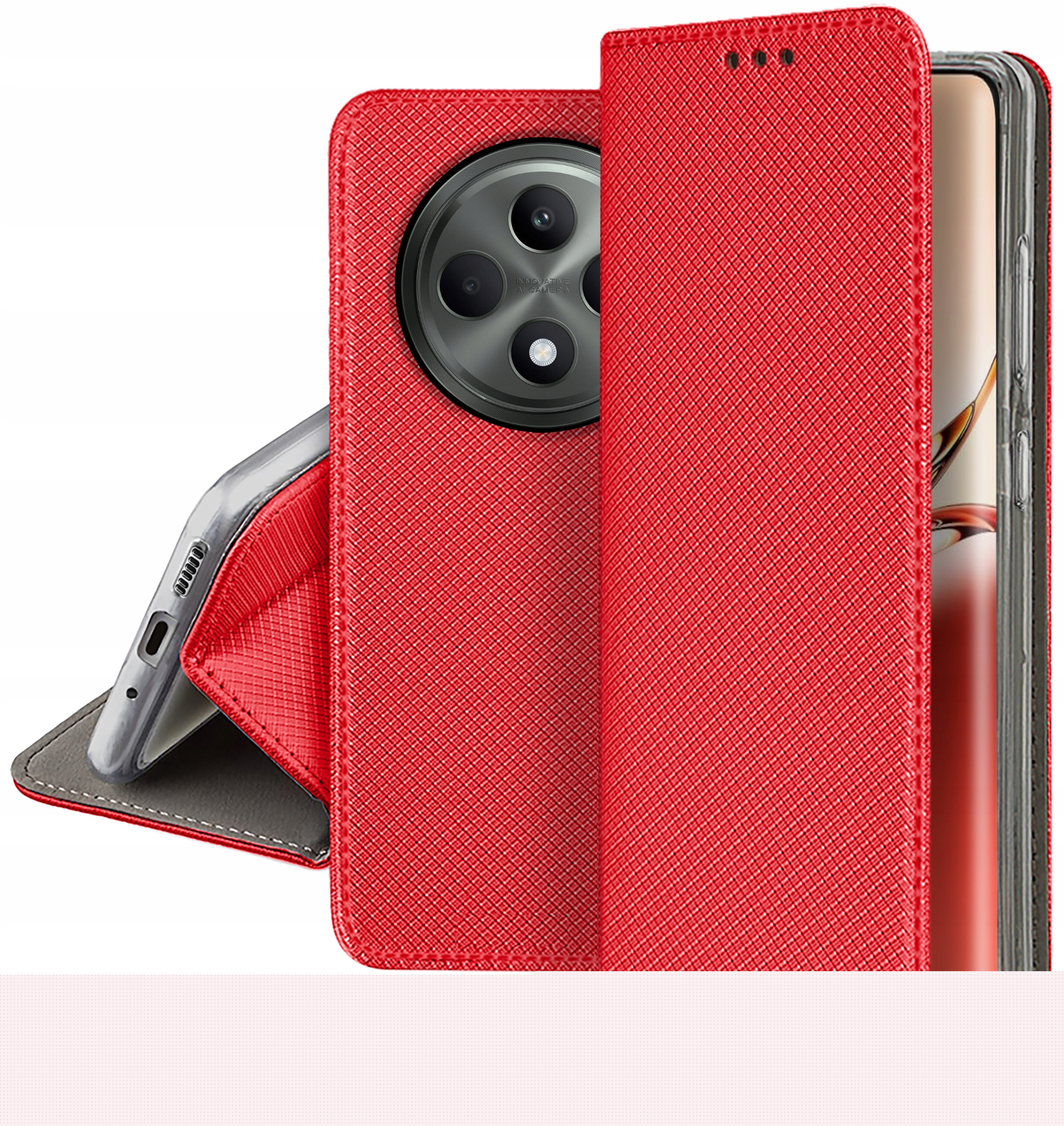 Etui do Oppo Reno 12 F 5G | 12 FS 5G SMART MAGNET CASE PORTFEL – Ochrona i styl w jednym