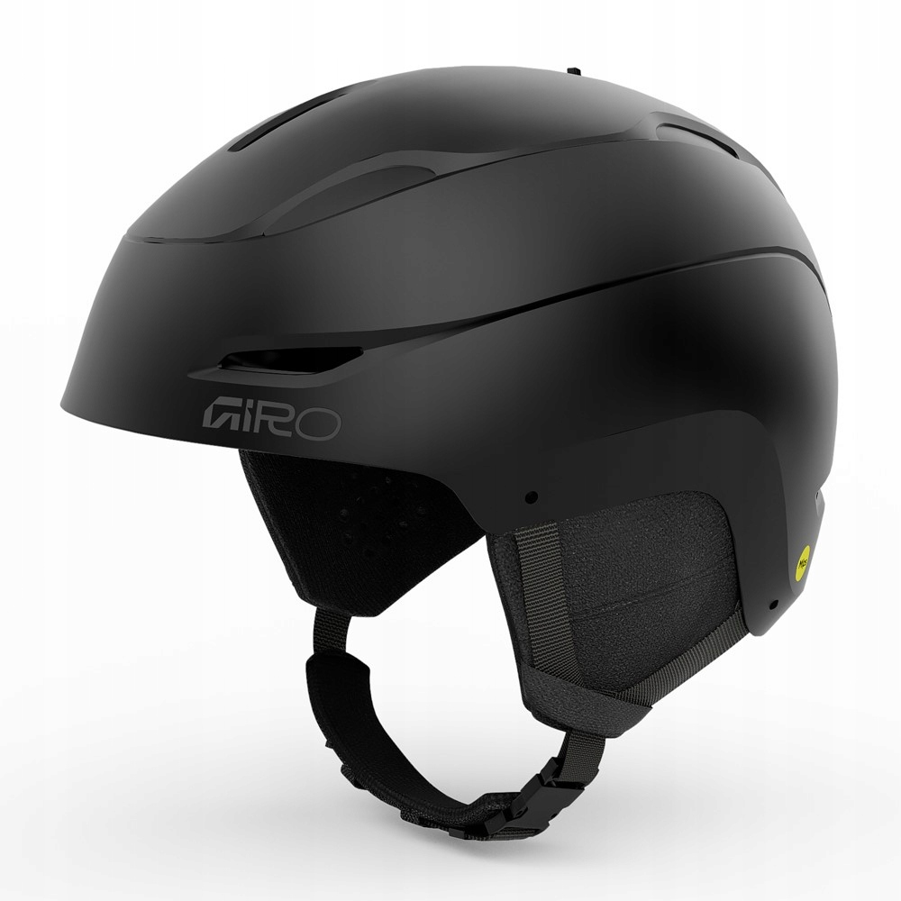 Kask zimowy GIRO RATIO MIPS matte black – Bezpieczeństwo i styl na stoku