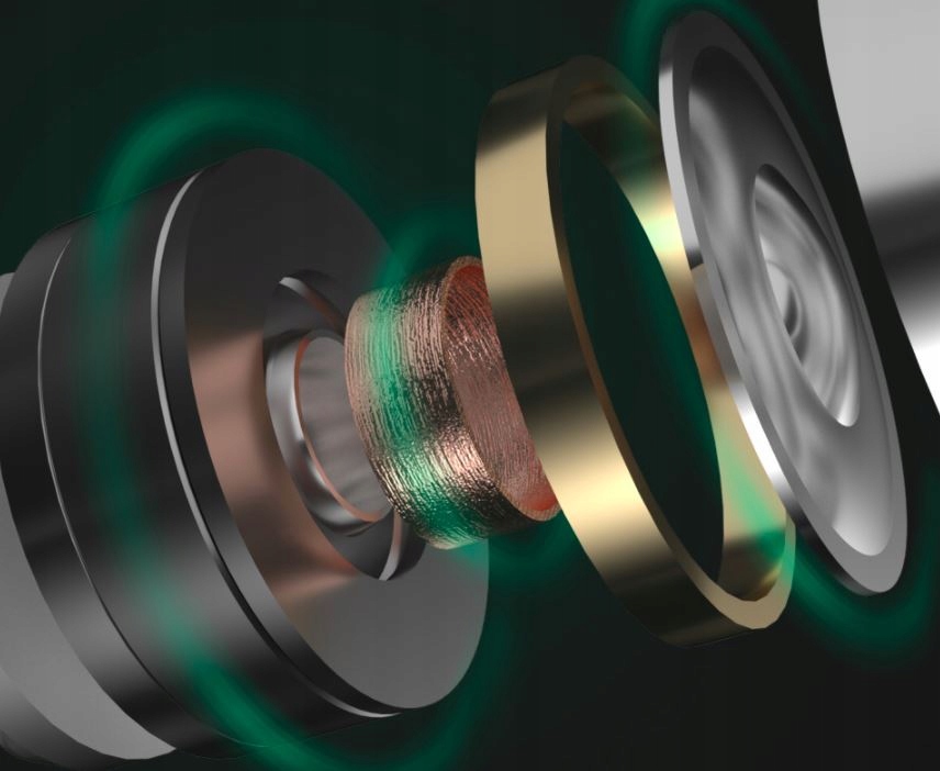 Wysoka jakość dźwięku – 7mm podwójny magnetyczny dynamiczny sterownik
