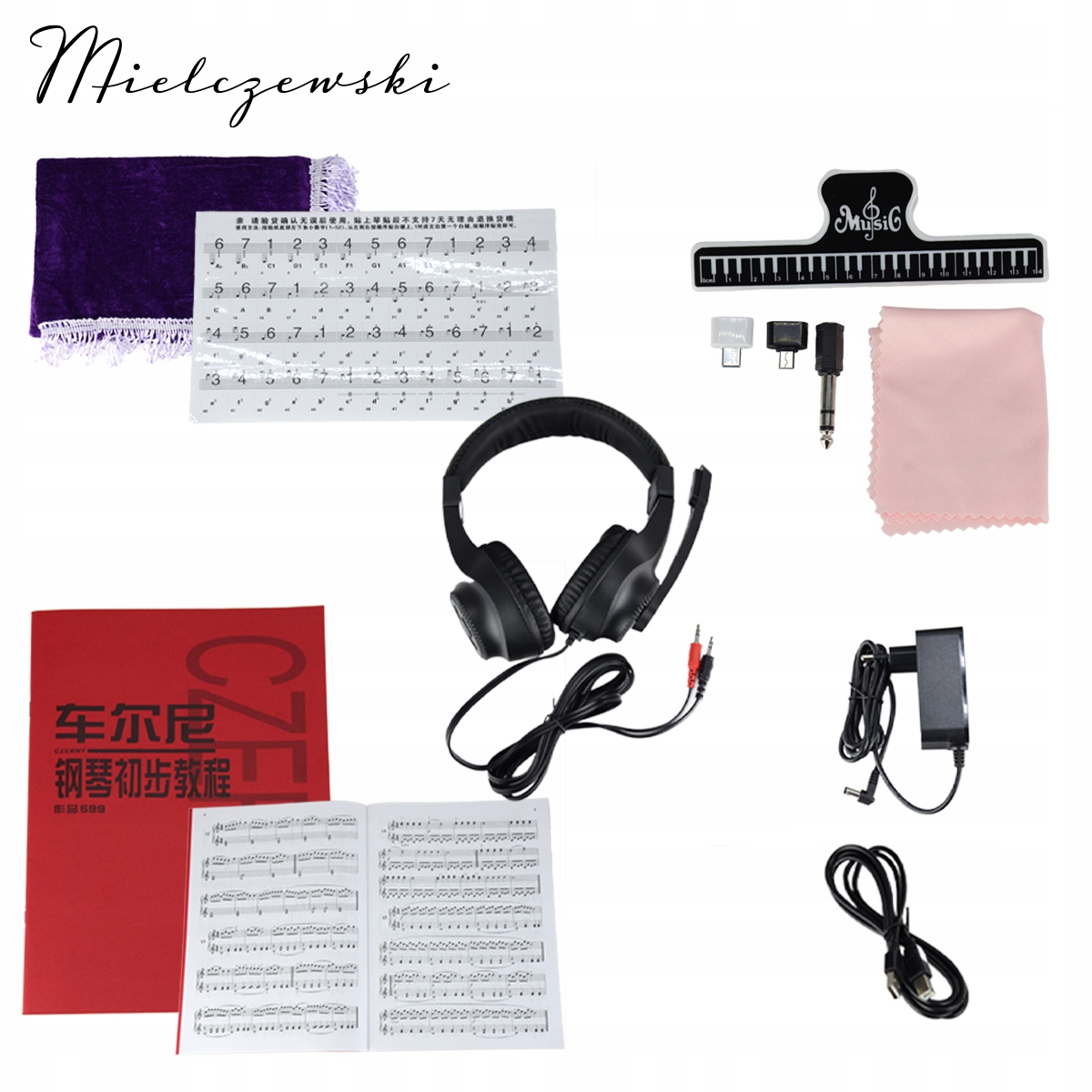 Funkcje edukacyjne – Idealne dla początkujących i zaawansowanych pianistów