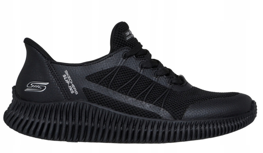 Buty damskie SKECHERS Slip-ins: BOBS Geo Lite – Komfort i styl na co dzień